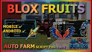 BLOX FRUITS Script No Key AUTO FARM SEA EVENT MASTERY MIRAGE SPAWN FRUIT EZ RAID INSTANT KILL