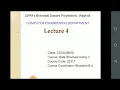 Chapter 2 Lecture 4 Bubble Sort