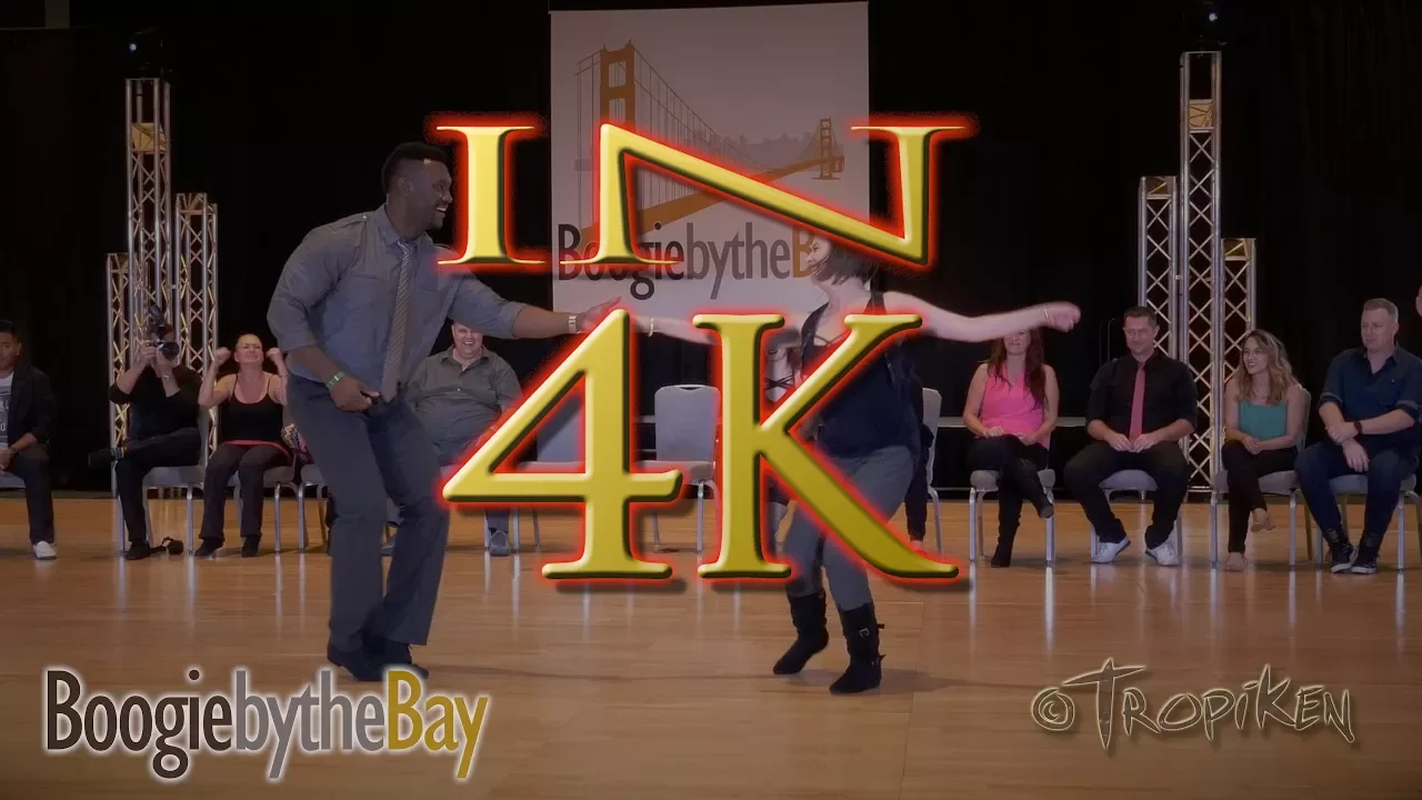 Nicholas King & Jennifer DeLuca - 2016 Boogie by the Bay (BbB) WCS Champions Strictly Swing - 4K