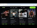 FitForce Fitness Gym Website Template Bootstrap 5 E-commerce Ready