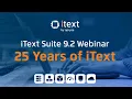 iText Suite 9 2 Webinar 25 Years of iText