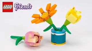 Friendship Flowers 30634 LEGO Friends Stop-motion #shorts #lego