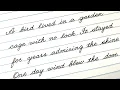 Cursive handwriting practice for beginners handwriting manual for students