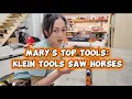 Mary s Top Tools Klein Saw Horses