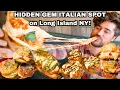 HIDDEN-GEM ITALIAN RESTAURANT in New York GIANT GARLIC KNOT SLIDERS Who s Hungry DEVOUR POWER