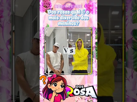DOS ROSAS QUAL O MENINO MAIS DIVERTIDO? #leozinn077 #void #voidcaua #dosrosas