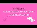 Our Family Trip to McKinney Texas Downtown Shopping Jellycats Antiques Bubble Planet