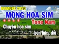 Download Lagu Mộng Hoa Sim Karaoke Tone Nam ( Fm ) Nhạc Sống Dễ Hát | Trọng Hiếu