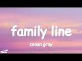 Download Lagu Conan Gray - Family Line (Lyrics)