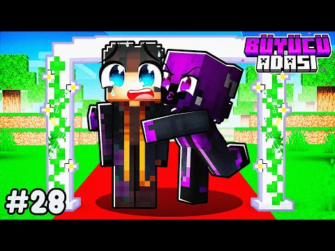 Video Thumbnail: Kara Büyücü İle Zorla Evlendim! 😱 | Minecraft Büyücü Adası #28