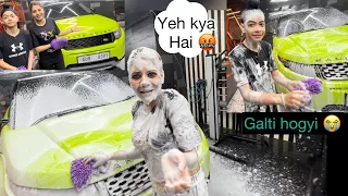 Jannat ji ko Bhiga Diya 😂 First Time in India