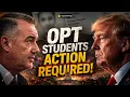 MAJOR ICE CRACKDOWN ON 10 000 STUDENTS ON OPT