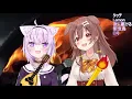 OkaKoro sings Lion - Macross Frontier OP Cover (feat Korone & Okayu) [Hololive] [JP/ENG Karaoke Sub]