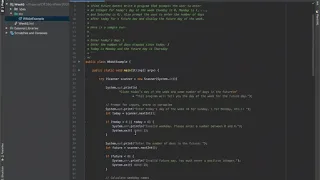 CIT 260 - Week 6 Lecture Methods