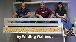 Murphy Bunk Bed - Wilding Wallbeds St George Utah
