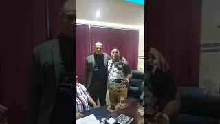الفنان رفعت صقر مع محمود الليثي وصانع النجوم الحاج حفني قناة المولد دندنها