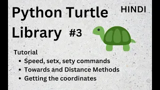 Python Turtle Library Complete Tutorial Explained In Hindi