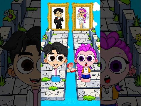 Perfect Puzzle Run Challenge - Groom Jinu Saja or Bride Rumi Huntrix Kpop Demon Hunters Sprunki 499%