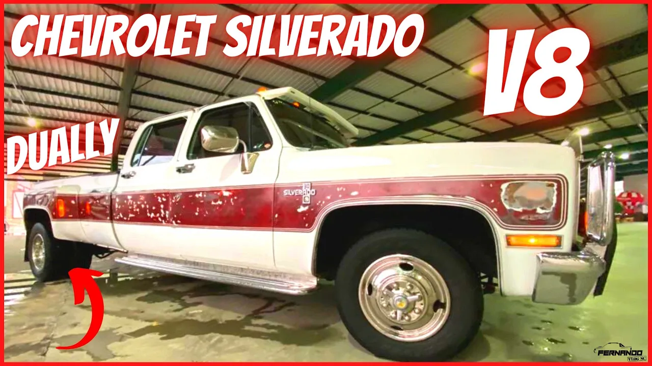 CHEVROLET SILVERADO V8 DUALLY "ESPETÁCULO DE CARRO" #silverado #chevrolet #dually