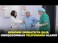 Download Lagu MANA YANA BIZ - BEMORNI OPERATSIYA QILIB, OSHQOZONIDAN TELEFONIMNI OLAMIZ