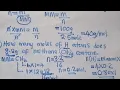 GCE s And G10-12 - Full Mole Concept Stoichiometric calculations