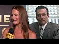 Anna Osceola Reacts to Rewatching Mad Men With Husband Jon Hamm Exclusive