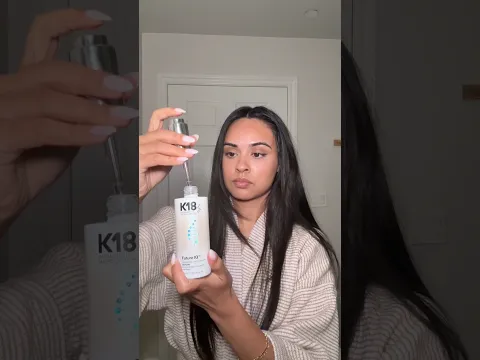 @cynthiadhimdis Tests K18's Gray Reversing Serum
