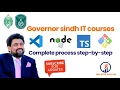 How to Install Node js Visual Studio Git and TypeScript complete process
