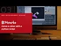 RDS 003 - ROS Development Studio Howto move a robot with a python script