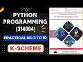 Python Programming PWP manual answer k scheme msbte 4th semester 314004