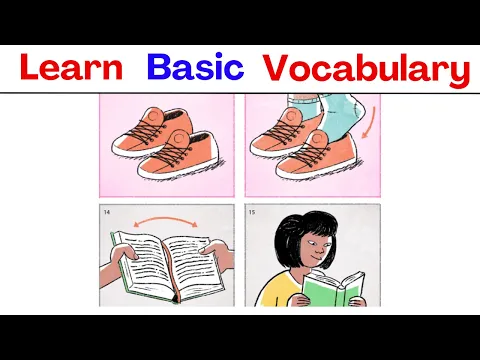 Learn Basic English Vocabulary - Books, Daytime, Nighttime (Comprehensible Input) A1 学习基本的英语词汇