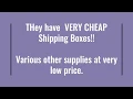 How to get FREE and CHEAP Shipping Supplies for your small business ENTREPRENEURS and BEGINNERS