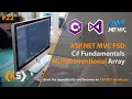2 Dimensional Array in C C Multidimensional Array Asp net Web Development Tutorial Part 22