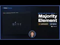 Majority Element - LeetCode 169 Running Scan Prefix-Suffix Python