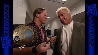 chris jericho and ric flair talk about what happened on raw smackdown 2002 