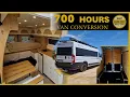 From Empty Van to Dream Camper - 700 Hours Time-Lapse Build