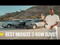 Best Midsize 3-Row SUVs Ford Explorer Honda Pilot or Volkswagen Atlas