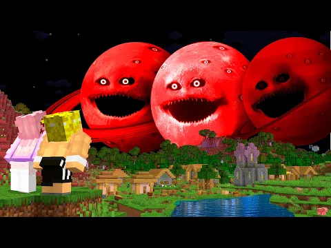 Video Thumbnail: Sobreviví al SISTEMA SOLAR de SANGRE DEVORAMUNDOS en Minecraft...