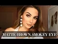 MATTE BROWN SMOKEY EYE - EASY GLAM
