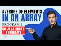 Java Array Average Tutorial The Complete Guide
