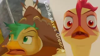 leafie a hen into the wild leafie saves greenie