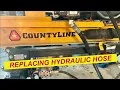 Don t Replace Your Log Splitter Hydraulic Hose Until You Watch This County Line 25 Ton