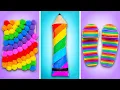 LIVE Rainbow Crafts Extravaganza 20 DIYs Recipes You Must See