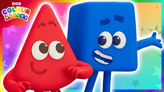Back to School Colourblocks Learning | Kids Learn Colours Compilation | Colourblocks