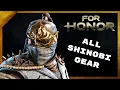 All Shinobi Gear Remastered - For Honor