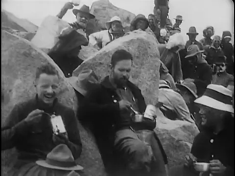 1916 Seeing Yosemite with David A  Curry - Silent film
