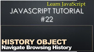 22 - JavaScript Tutorial