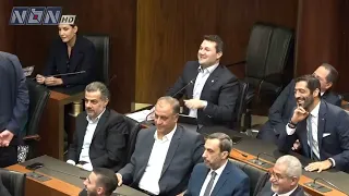 الرئيس بري لـ نديم الجميل ما بخلوك تحكي داخل حزب الكتائب بتجي تحكي هون 