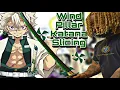 DEMON SLAYER - SANEMI SHINAZUGAYA NICHIRIN SWORD CUTTING PRACTICE PART 1