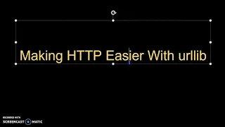 Python Application Programming 17CS664 Module 5 Networked Programs Part